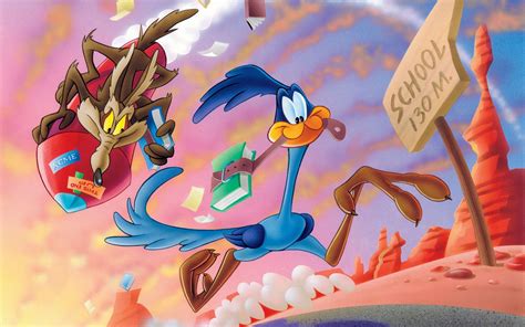 Roadrunner E Wile E Coyote Correndo Roleta