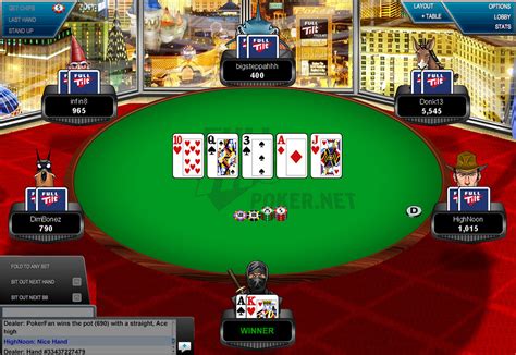 Rush Poker Full Tilt Movel