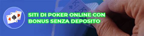 Sala De Poker Gratis Senza Deposito