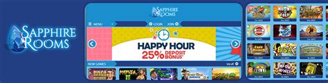 Sapphire Rooms Casino Bonus