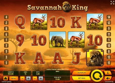 Savannah King Slot Gratis