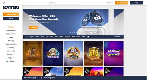 Scatters Casino Bonus