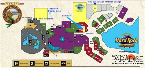 Seminole Hard Rock Casino Mapa