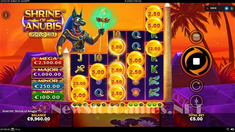 Shrine Of Anubis Gold Hit Bet365