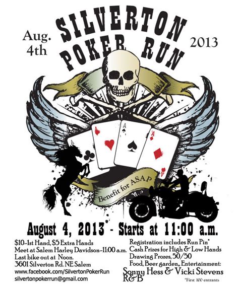 Silverton Oregon Poker Run
