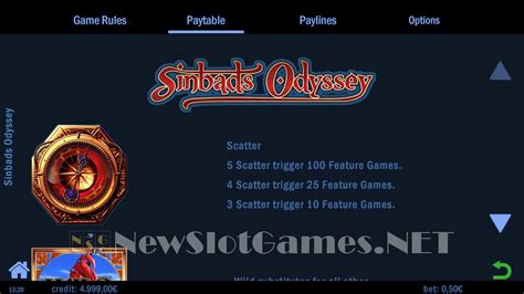 Sinbad Odyssey Pokerstars