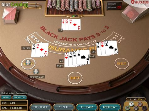 Single Deck Blackjack Nucleus Gaming Review 2024