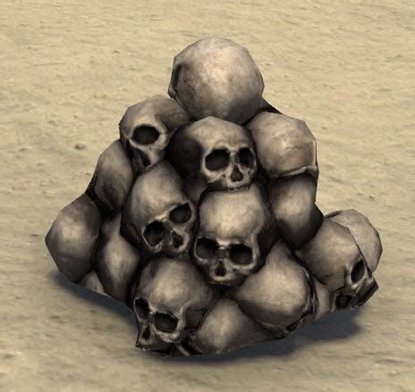 Skulls Heap Blaze