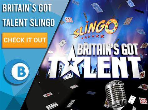 Slingo Britian S Got Talent Pokerstars