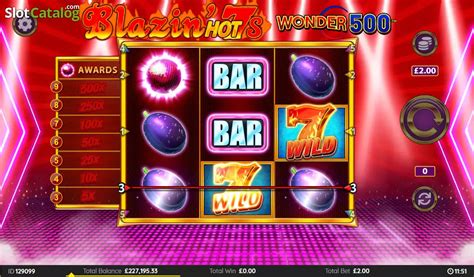 Slot Blazin Hot 7 S Wonder 500