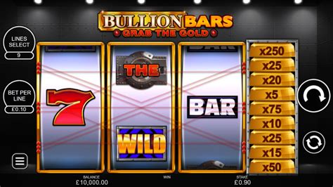 Slot Bullion Bars
