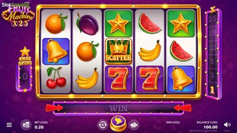 Slot Fruit Machine X25