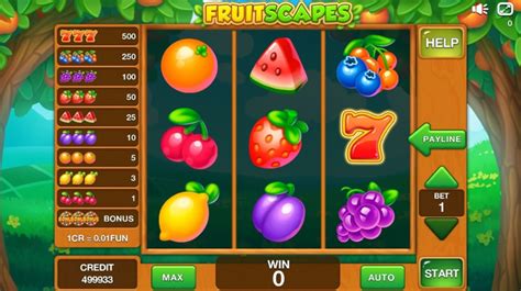 Slot Fruit Scapes Pull Tabs