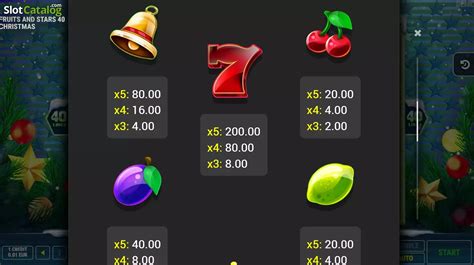 Slot Fruits And Stars 40