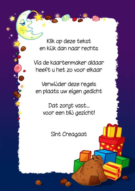 Slot Gedicht Sinterklaas