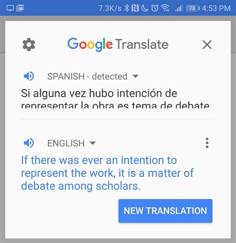 Slot Google Translate