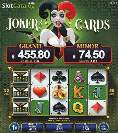 Slot Joker Cards