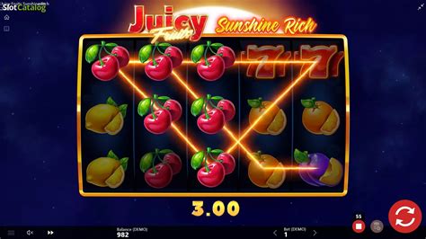 Slot Juicy Fruits Sunshine Rich