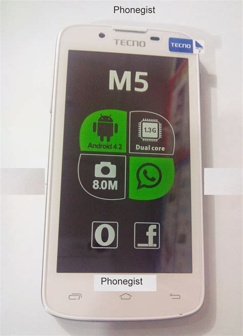 Slot Preco De Tecno M5