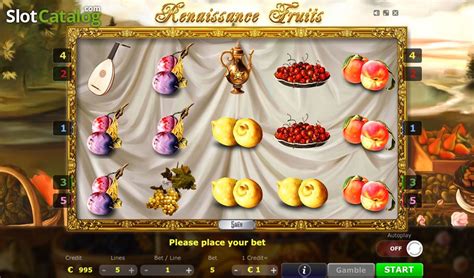 Slot Renaissance Fruits