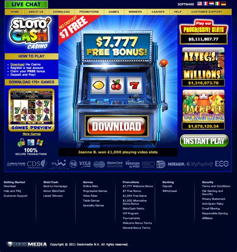 Sloto Cash Casino Venezuela