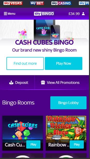 Smooth Bingo Casino Mobile