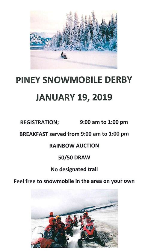 Snowmobile Poker Derby Manitoba