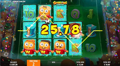 Spinions Game Day 888 Casino