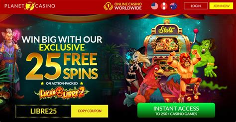 Spins Planet Casino Mobile