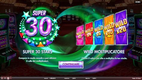 Super 30 Stars Slot Gratis