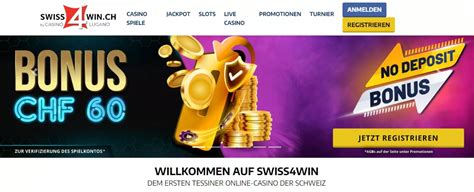 Swiss4win Casino Bonus