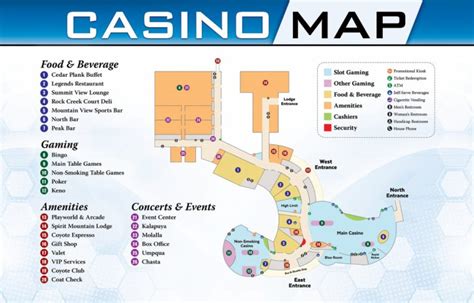 Table Mountain Casino Mapa