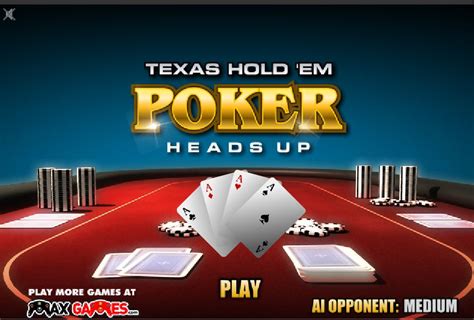 Texas Hold Em Poker Heads Up Gratis