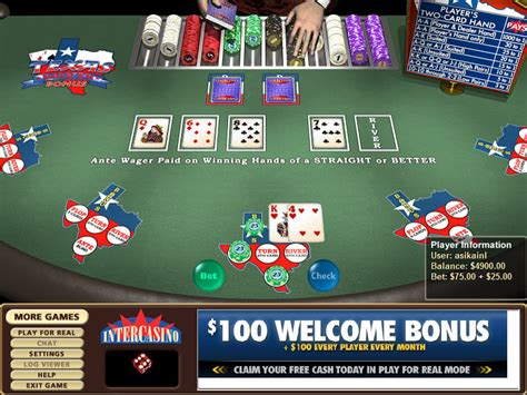 Texas Holdem Bonus Casino Estrategia