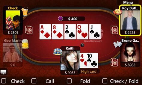 Texas Holdem Poker Nokia 500