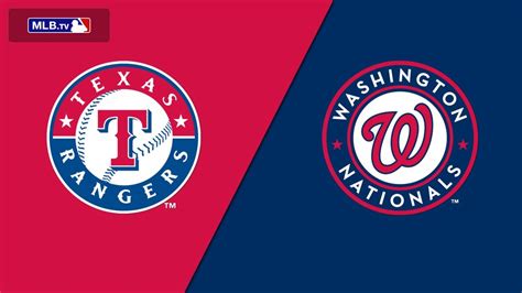 Texas Rangers vs Washington Nationals pronostico MLB