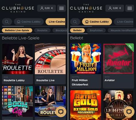 The Clubhouse Casino Mobile