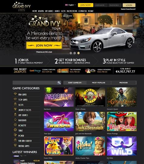 The Grand Ivy Casino Mobile