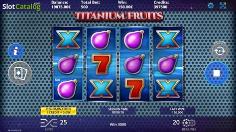 Titanium Fruits 888 Casino
