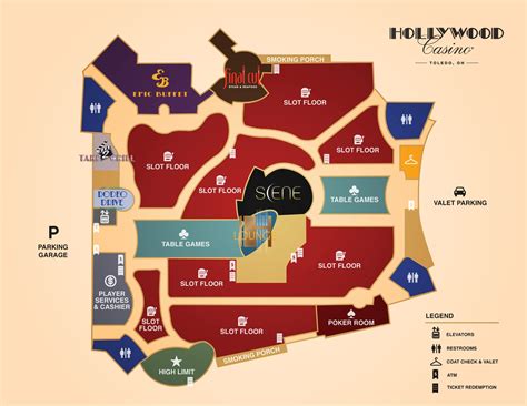 Toledo Casino Mapa