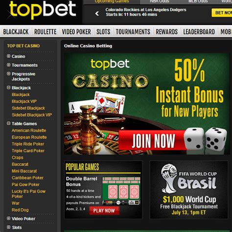 Top Bet Casino Apostas