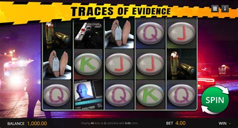 Traces Of Evidence Slot - Play Online