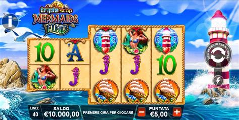 Triple Stop Mermaids Find Slot Gratis