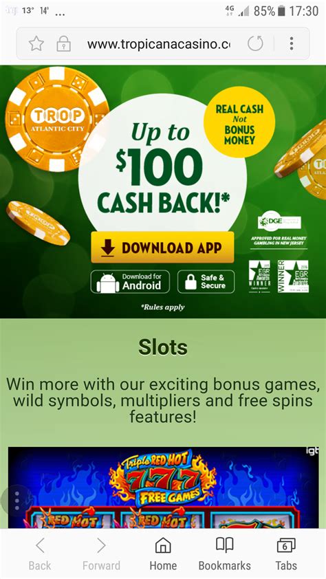 Tropicana Casino Online Mobile