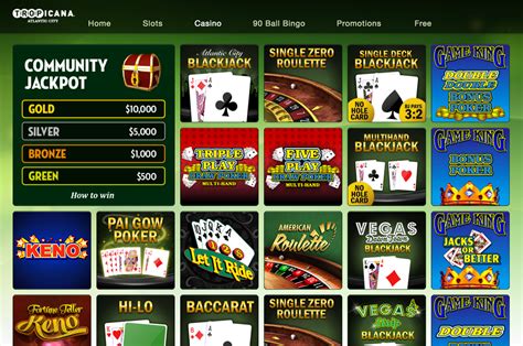 Tropicana Casino Online Promocao