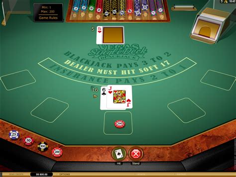 Vegas Single Deck Blackjack Sportingbet
