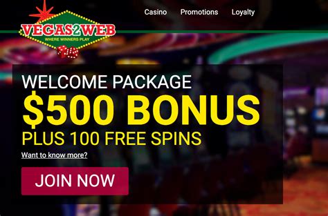Vegas2web Casino Bonus