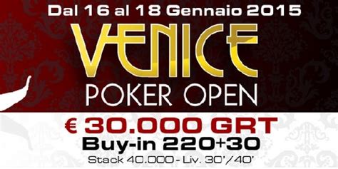 Veneza Poker Open Novembre