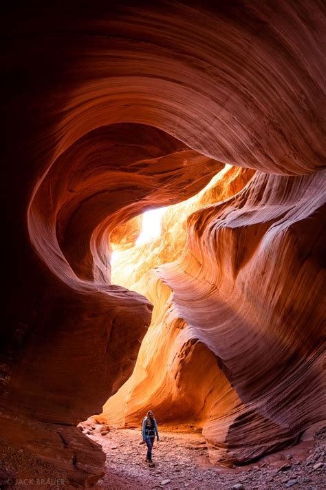 Vermelho Caverna Slot Canyon Utah