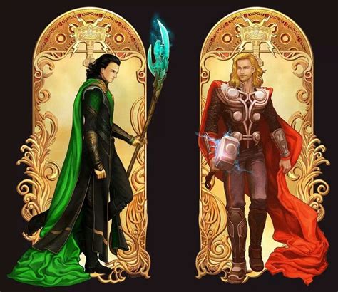 Viking Gods Thor And Loki Parimatch